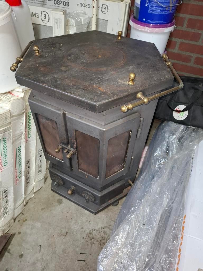 Helex houtkachel, Ophalen, Gebruikt, Hout, Houtkachel