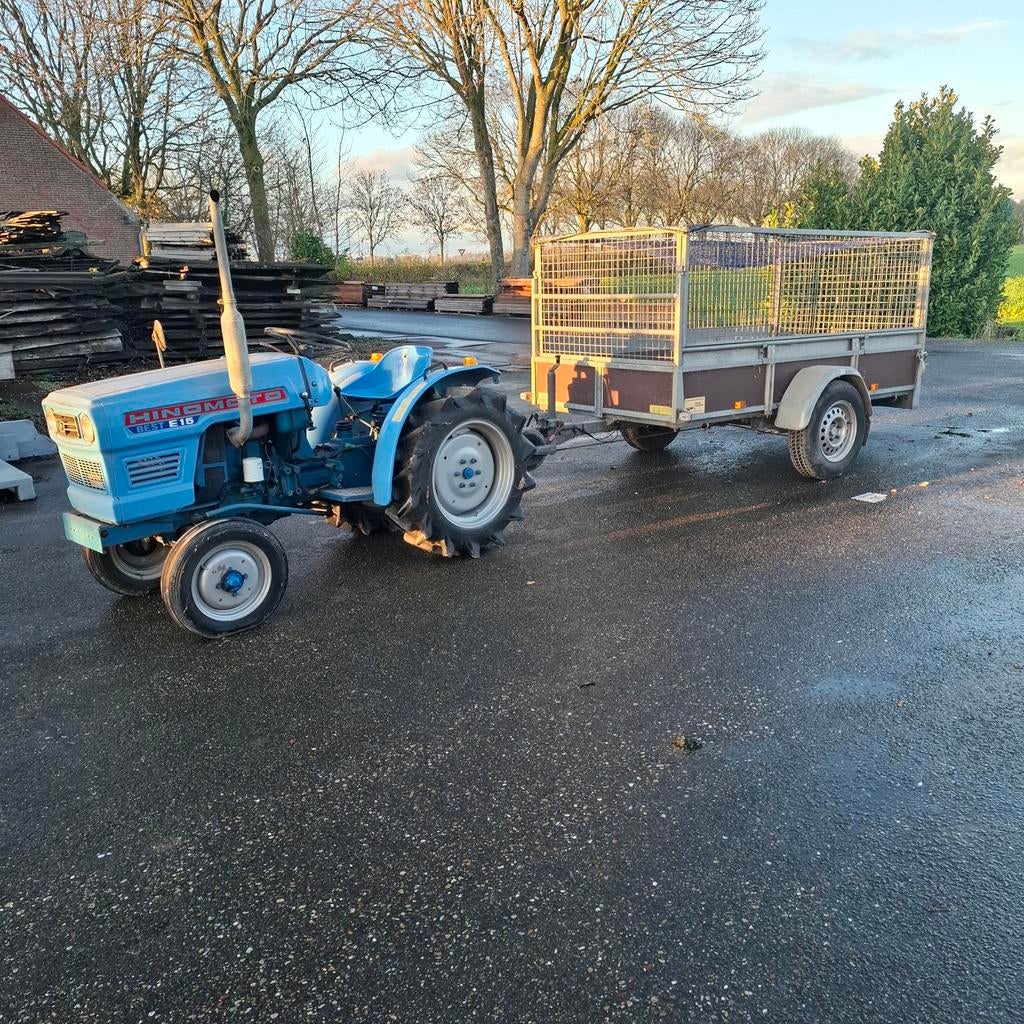 Compacte Tuintractor met Aanhanger, Ophalen of Verzenden, Gebruikt, Overige merken