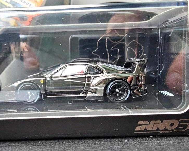 Inno64 F40 LBWK Chrome Black, Ophalen of Verzenden, Nieuw