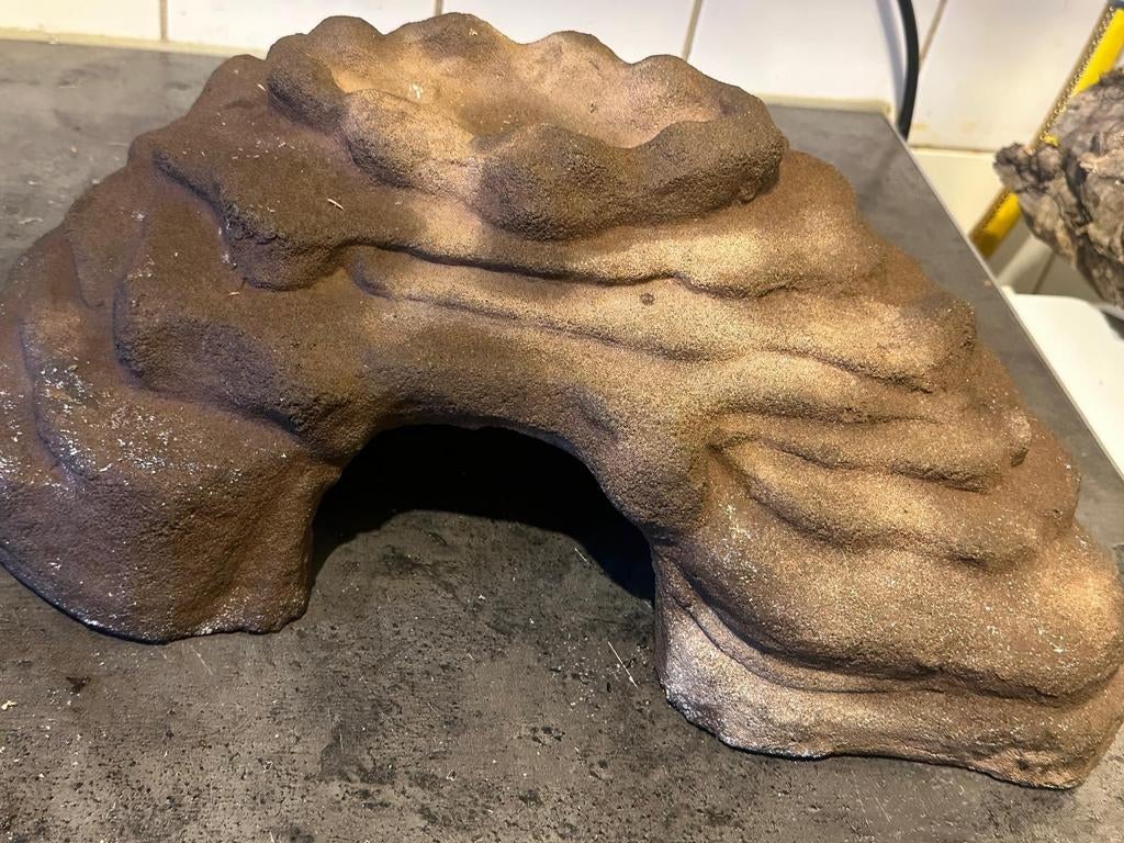 Grot voor terrarium, Ophalen