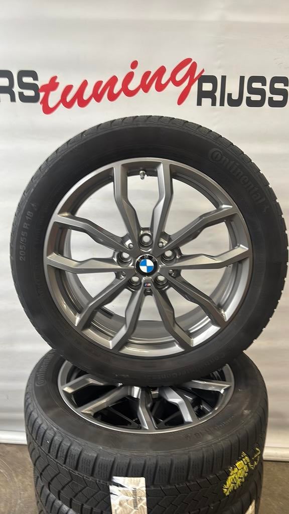 18” Originele Bmw X1 M Winterset, 18 inch, Gebruikt, Banden en Velgen, Personenwagen