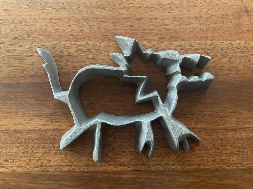 Aluminium onderzetter ontworpen door Teun Kees Design, Ophalen of Verzenden, Gebruikt, Pot of Pan