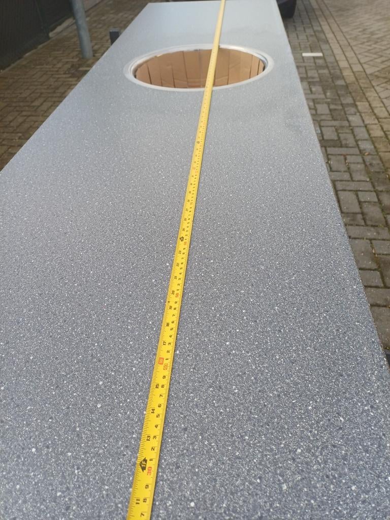 Werkblad, Nieuw, Ophalen of Verzenden, 200 cm of meer, Minder dan 100 cm