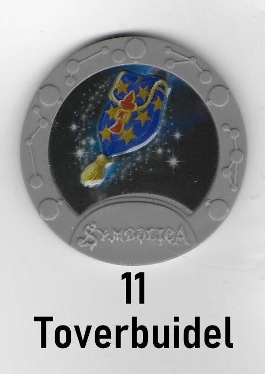 Emte Efteling medaillon nr 11 Toverbuidel, Verzamelen, Efteling, Ophalen of Verzenden, Zo goed als nieuw, Overige typen