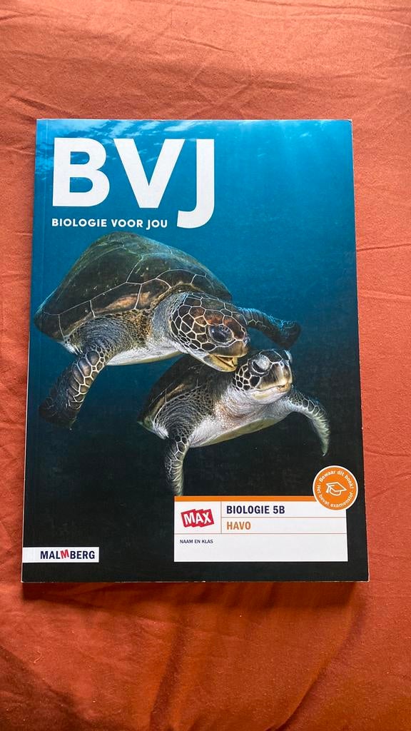 Biologie voor jou - MAX - leeropdrachtenboek B 5 havo 7.0, Ophalen of Verzenden, Zo goed als nieuw, Overige niveaus, Nederlands