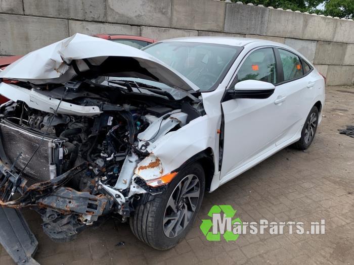 Ruitenwismotor + Mechaniek van een Honda Civic, Auto-onderdelen, Honda, Gebruikt, -, -
