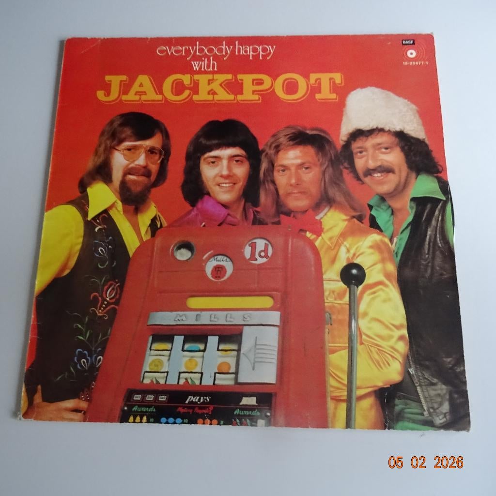 Jackpot - Everybody Happy With Jackpot, Verzenden, Gebruikt, 12 inch