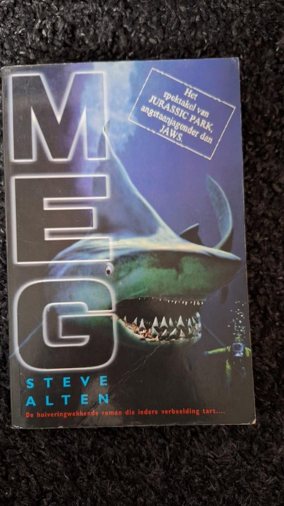 Meg - Steve Alten - Spannende thriller, Ophalen of Verzenden, Zo goed als nieuw, Steve Alten, Nederland
