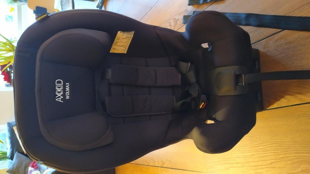 Axkid Wolmax autostoel (9-25 kg) - Achterwaarts gericht, Kinderen en Baby's, Autostoeltjes, Autogordel, Verstelbare rugleuning