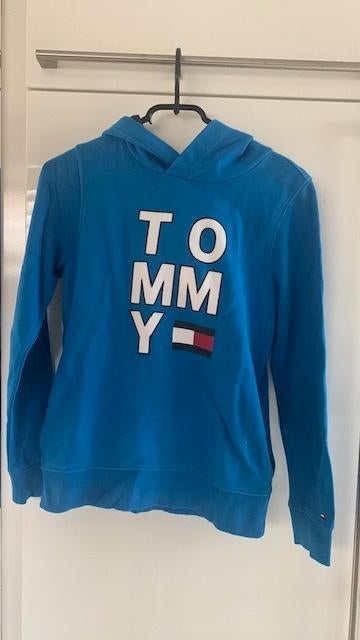 Tommy Hilfiger hoodie blauw maat 152 (kids), Kinderen en Baby's, Kinderkleding | Maat 152, Trui of Vest, Ophalen of Verzenden