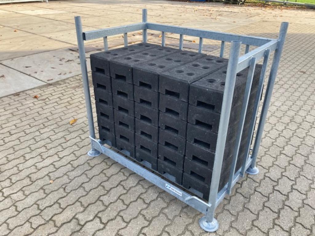 Bouwhek blokken / voeten pallet / opslagbunker / stapelrek, Ophalen, Nieuw, Overige typen