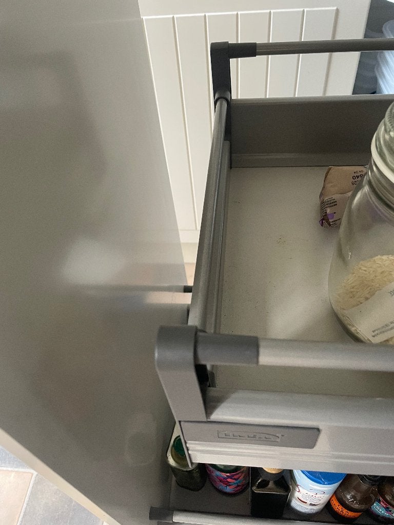 Gezocht: lades IKEA Faktum/Rationell 40cm apothekerskast, Minder dan 50 cm, Gebruikt, Ophalen of Verzenden, Minder dan 100 cm