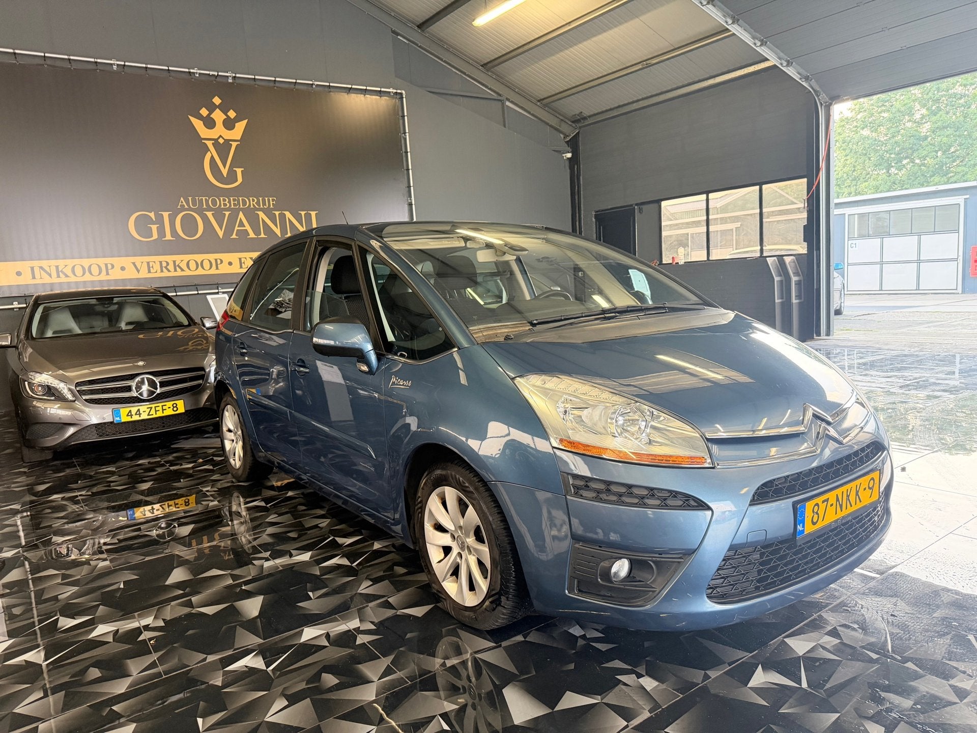 Citroen C4 Picasso 1.6 THP Business EB6V 5p inruil mogelijk, Auto's, 15 km/l, Gebruikt, Blauw, C4 (Grand) Picasso