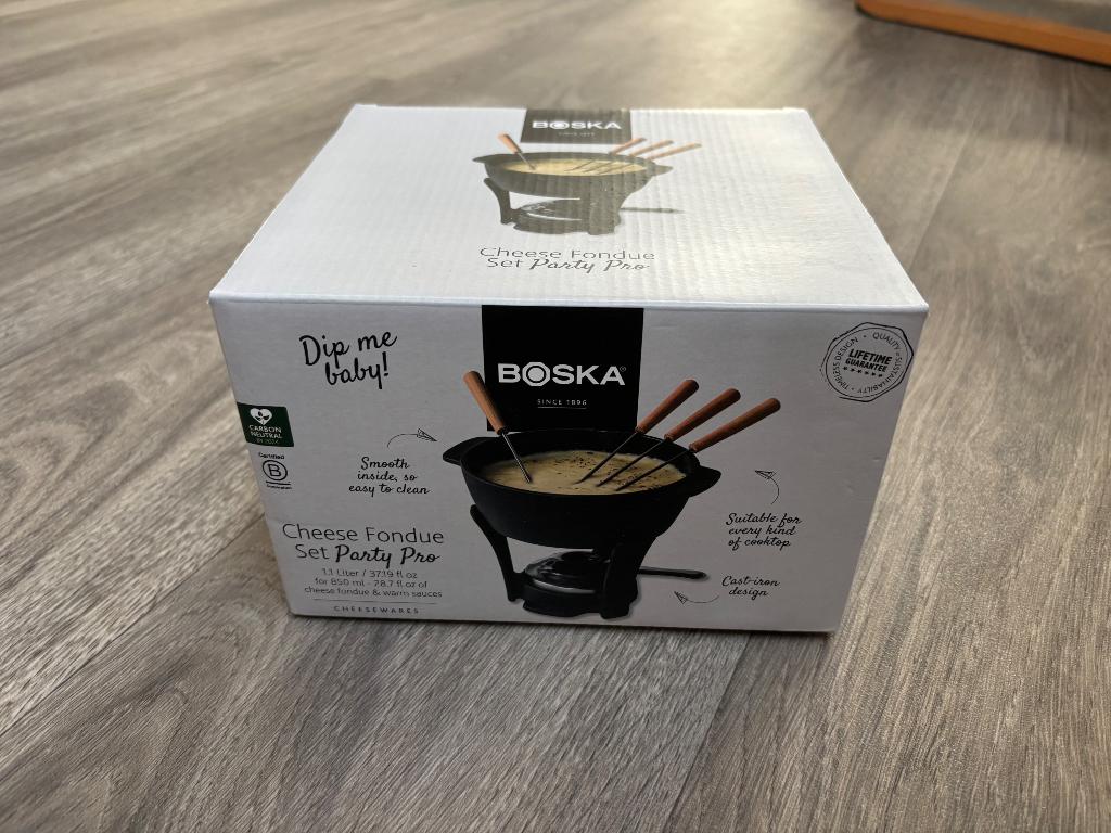 Set voor kaasfondue - Boska, Ophalen of Verzenden, Nieuw, Brander, Fondueset
