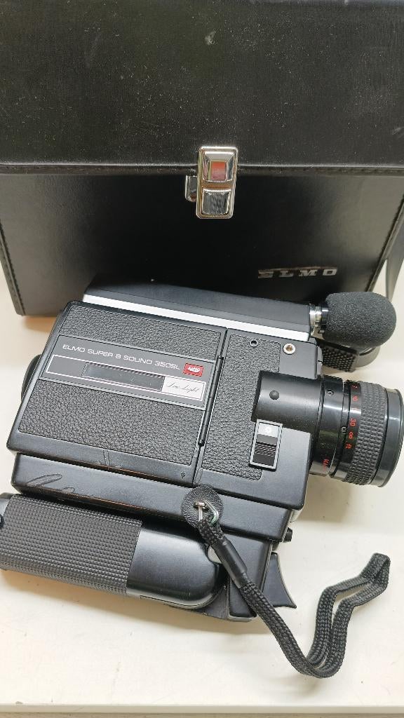 Elmo Super 8 Sound 350SL Macro camera, Ophalen of Verzenden, 8mm, Camera
