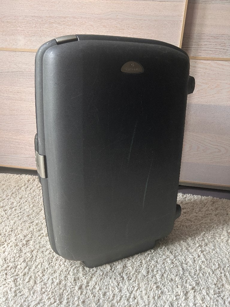 samsonite koffer, Sieraden, Tassen en Uiterlijk, Koffers, Gebruikt, Hard kunststof, 45 tot 55 cm, Wieltjes