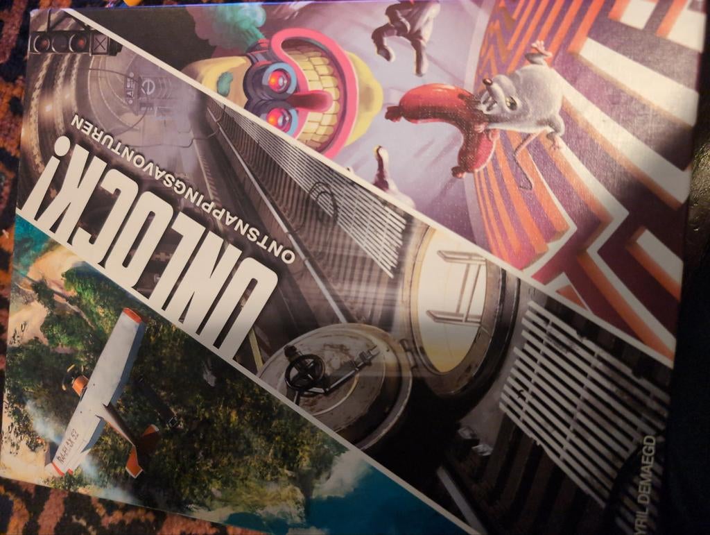 Unlock! Ontsnappingsavonturen (deel 1) ruilen mag, Een of twee spelers, Ophalen of Verzenden, Zo goed als nieuw, Space Cowboys