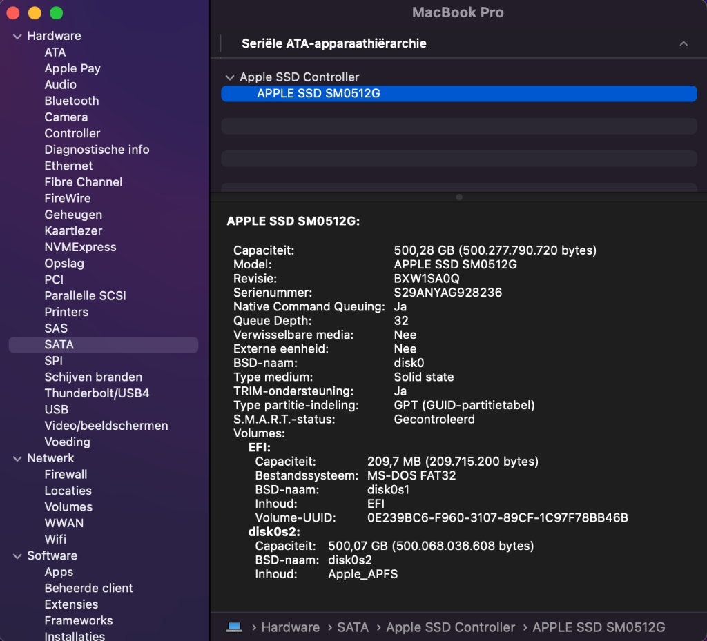 Foto 15 van Macbook Pro 2015 13" I5/16Gb/500 SSD.