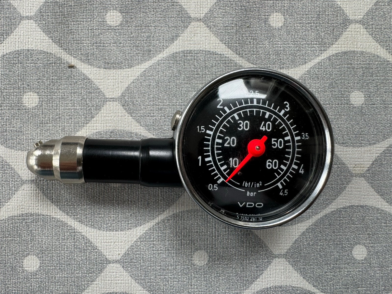VDO Bandenspanningsmeter Porsche 356 911 944 912 VW, Ophalen of Verzenden, Gebruikt