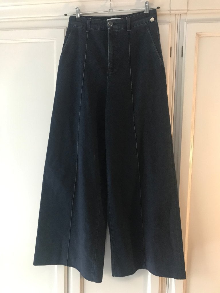 Vanilia jeans maat 38 wide leg, Kleding | Dames, Blauw, Vanilia, Ophalen of Verzenden, Zo goed als nieuw