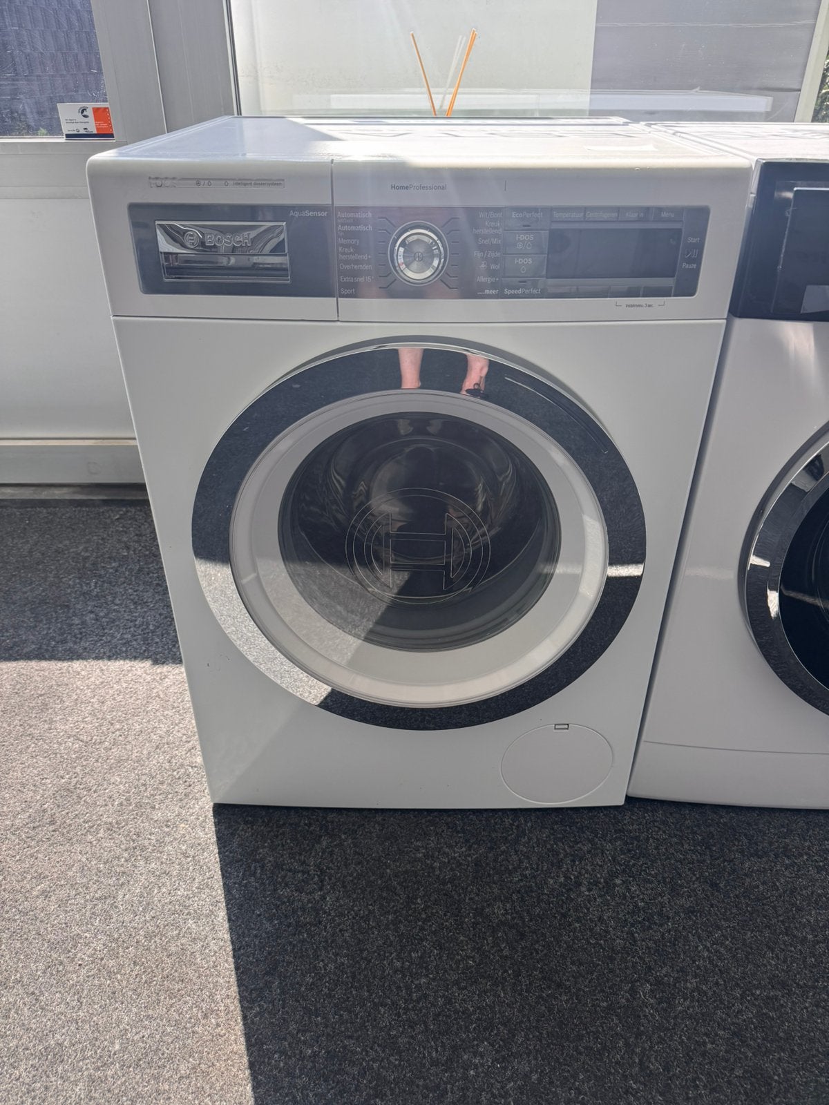 BOSCH 1600 I-DOS HOME PROF 9 KG met 2 jaar garantie, 1200 tot 1600 toeren, N, N, 8 tot 10 kg