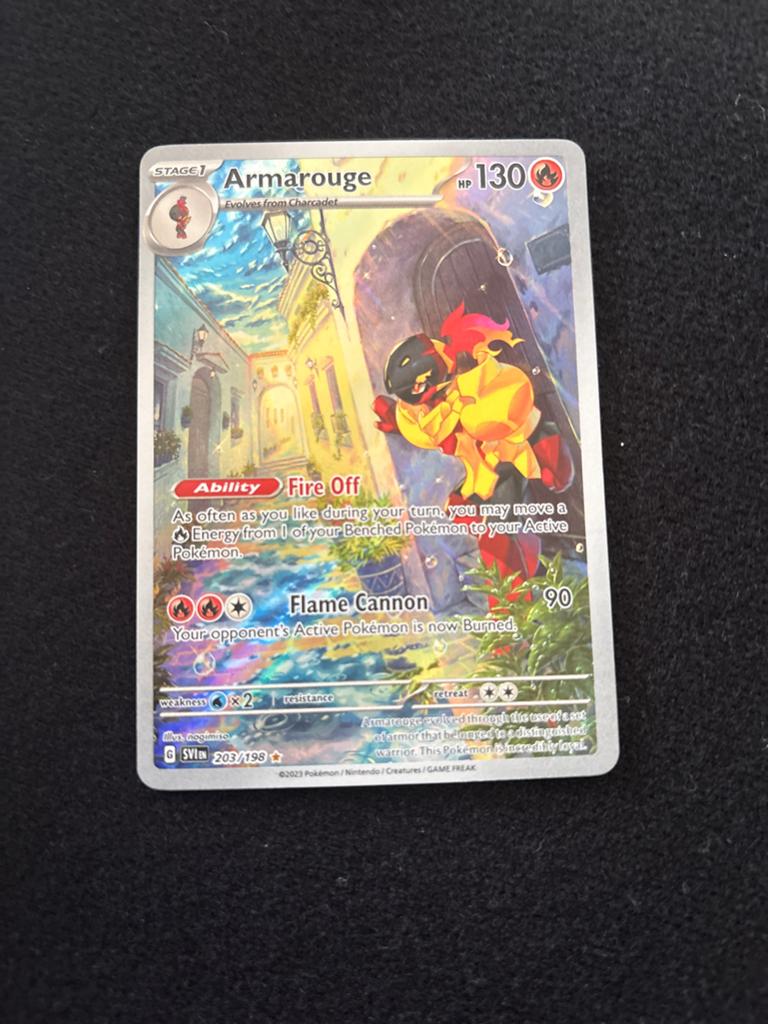 Armarouge Pokémon Kaart, Ophalen of Verzenden, Nieuw, Losse kaart