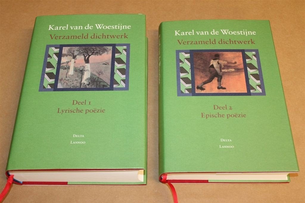 Karel van de Woestijne - Verzameld dichtwerk - 2 delen, Ophalen of Verzenden, Zo goed als nieuw