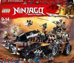 LEGO Ninjago 70654 – Tweedehands – doos en boekje, Kinderen en Baby's, Speelgoed | Duplo en Lego, Lego, Ophalen of Verzenden, Zo goed als nieuw