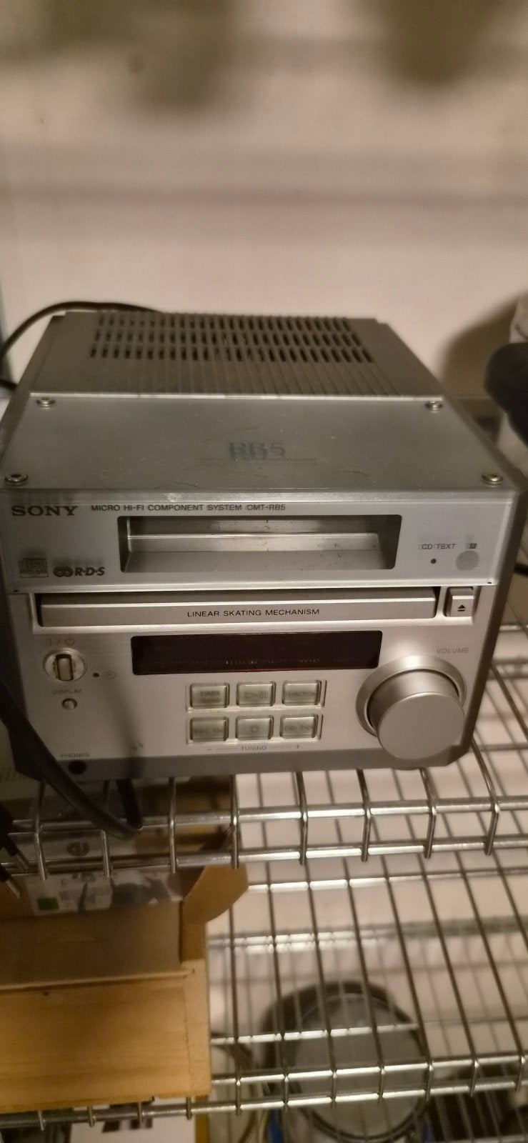 Sony Micro Hi-Fi Component Systeem CMT-RB5, Gebruikt, Ophalen of Verzenden, Microset, Sony
