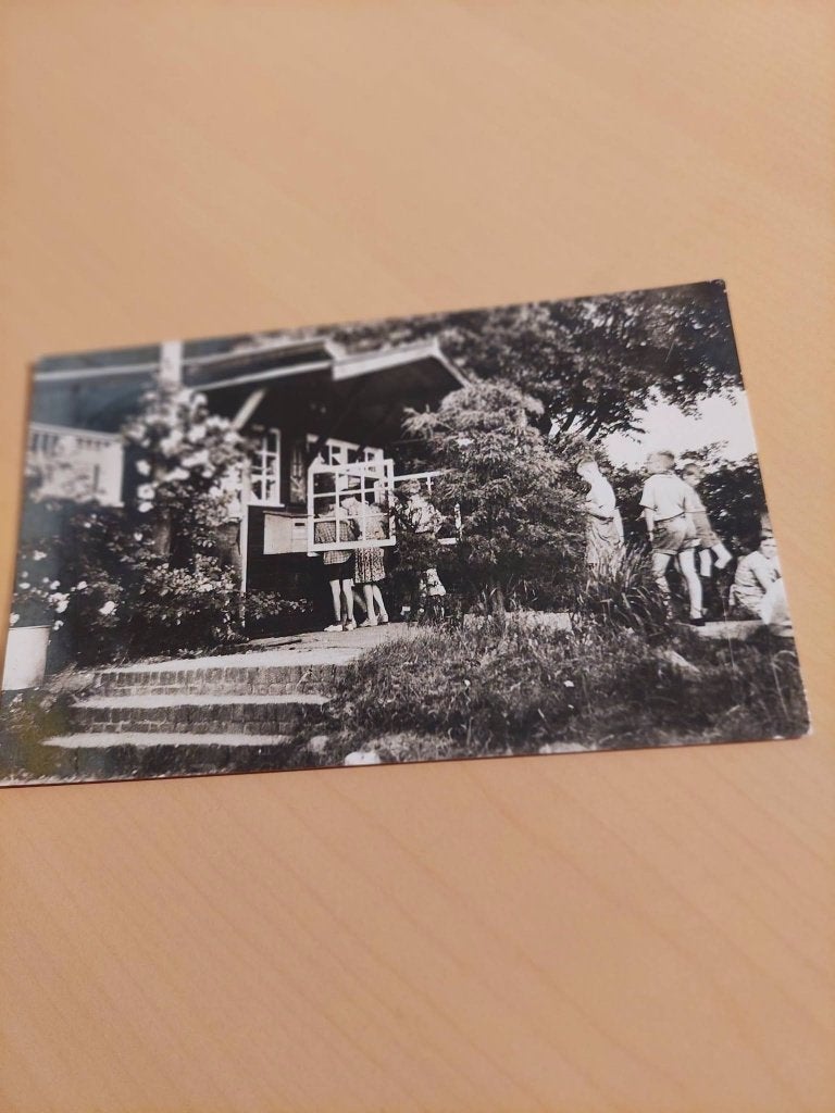 kaart . Elst utr.jeugdherberg Eikelkamp, Ophalen of Verzenden, 1940 tot 1960, Gelopen, Gebouw