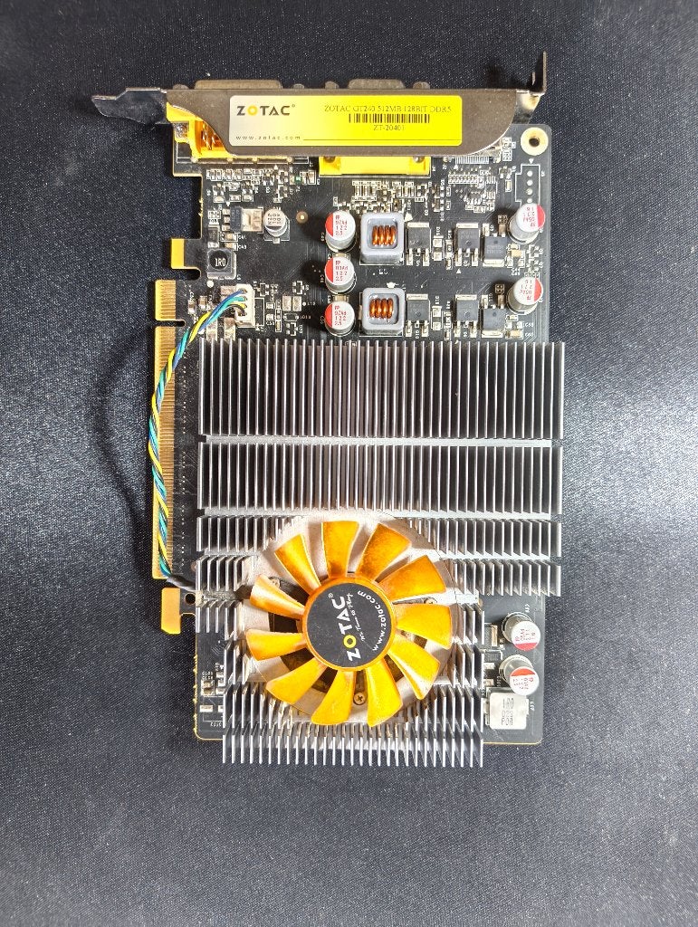 ZOTAC NVIDIA GT240 512MB DDR5 - DEFECT, Computers en Software, Videokaarten, PCI-Express 2, HDMI, Ophalen of Verzenden, GDDR5