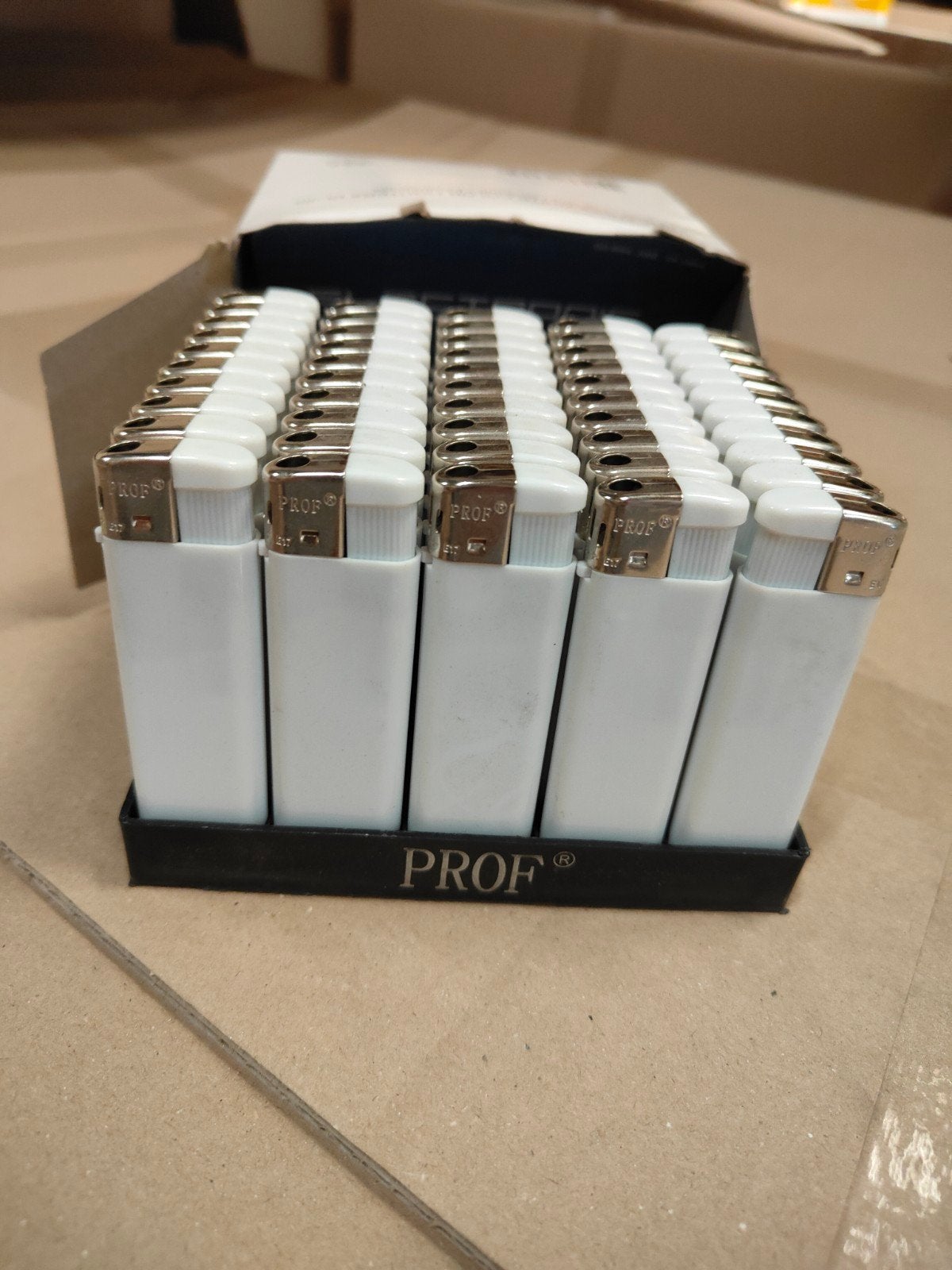 100 stuks Nieuwe Witte Elektrische Aanstekers - Partijhandel, Onbekend, Nieuw, Onbekend, PROF