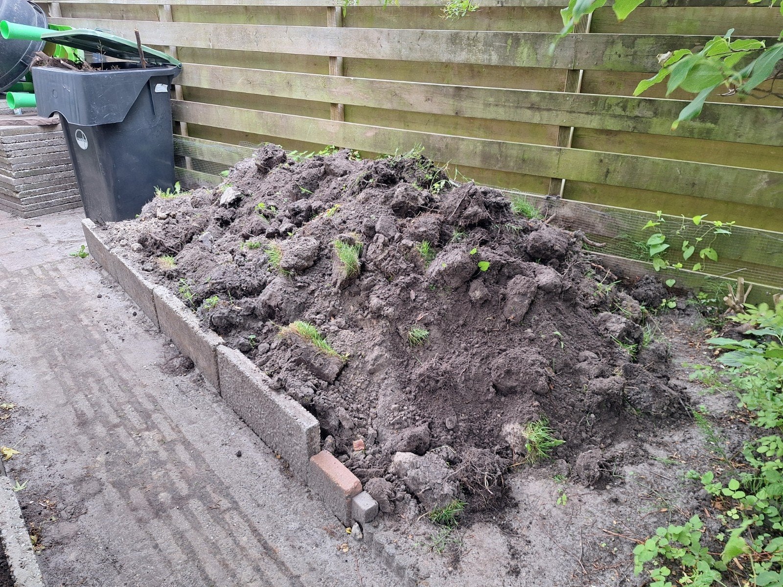 Tuinaarde circa 4m3 + €10 als beloning voor het ophalen, Tuin en Terras, Zand, Ophalen, Gebruikt, Ophoogzand