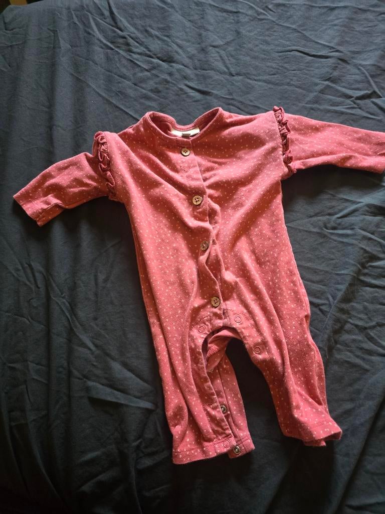 Bel & Bo Baby boxpakje Maat 56 - Roze met stippen, Ophalen of Verzenden, Gebruikt, BEL & BO Baby, Meisje