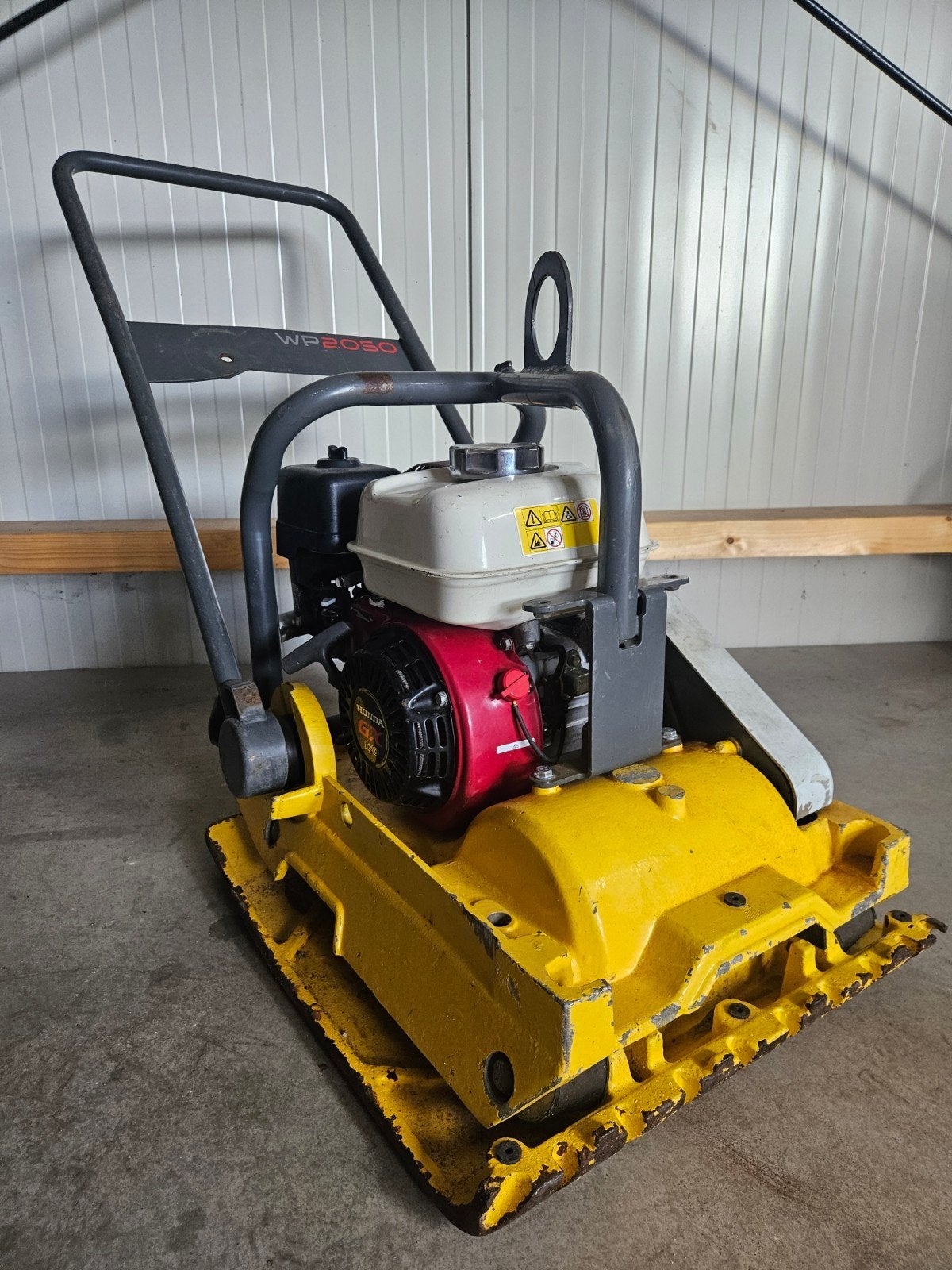 Wacker WP 2050A trilplaat Honda benzine, Ophalen, Gebruikt