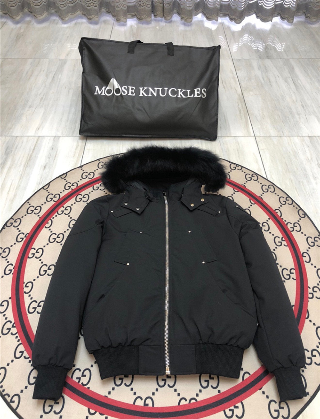 Moose knuckles winterjas, Verzenden, Nieuw, Overige maten, Zwart