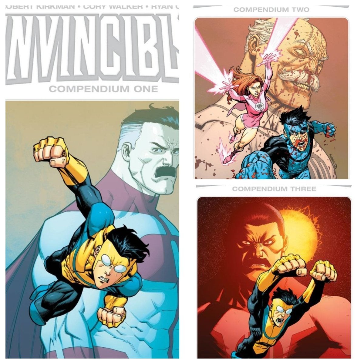 invincible copendium 1,2 en 3 Hardcover, Meerdere stripboeken, Ophalen of Verzenden