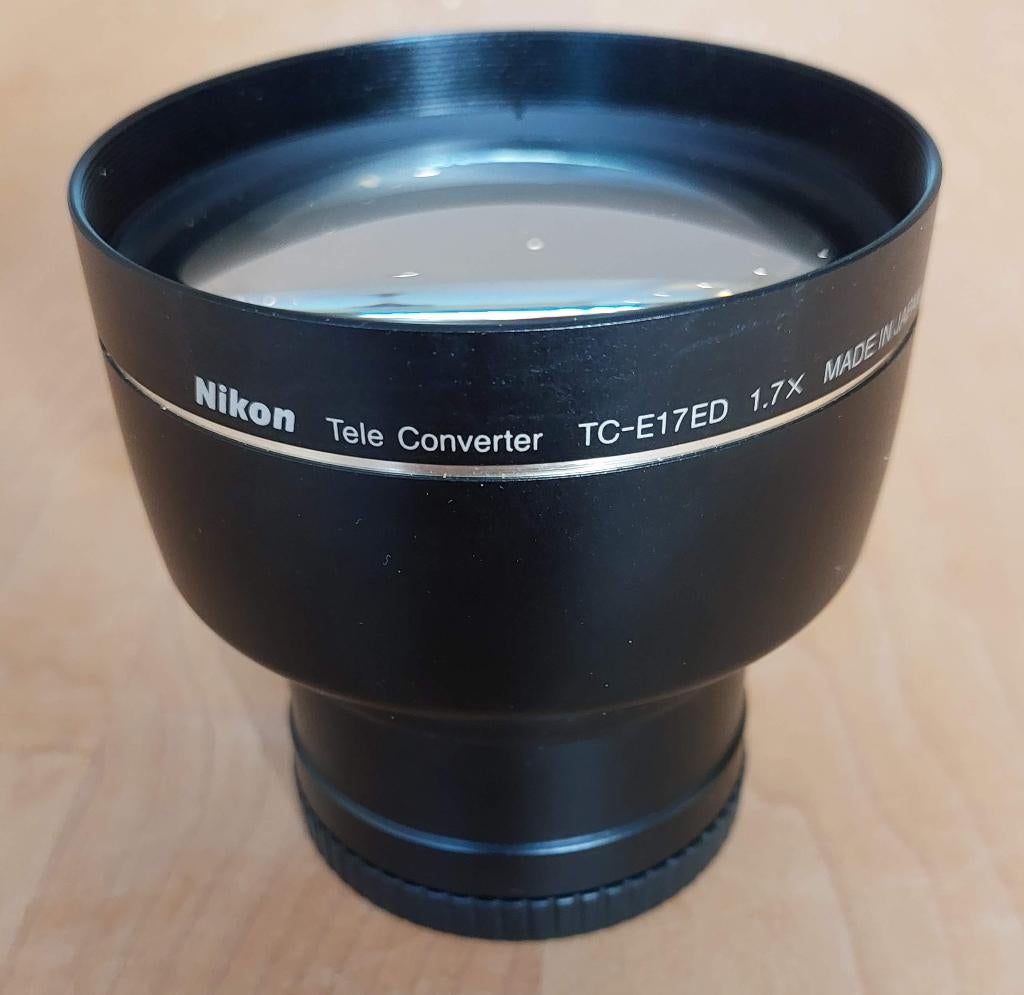 Nikon Teleconverter TC-E17ED, Ophalen of Verzenden, Zo goed als nieuw, Toebehoren