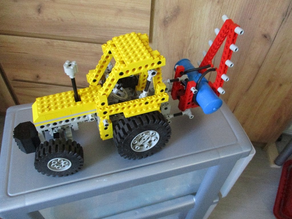lego technic Set 8849 Tractor, Ophalen of Verzenden, Gebruikt, Complete set, Lego