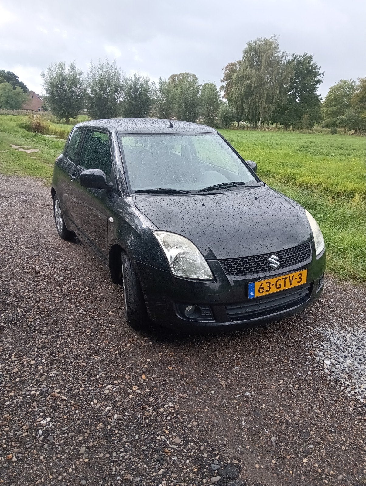 Suzuki Swift 1.5 3D 2008 Zwart, Voorwielaandrijving, 40 €/maand, 4 cilinders, Bedrijf