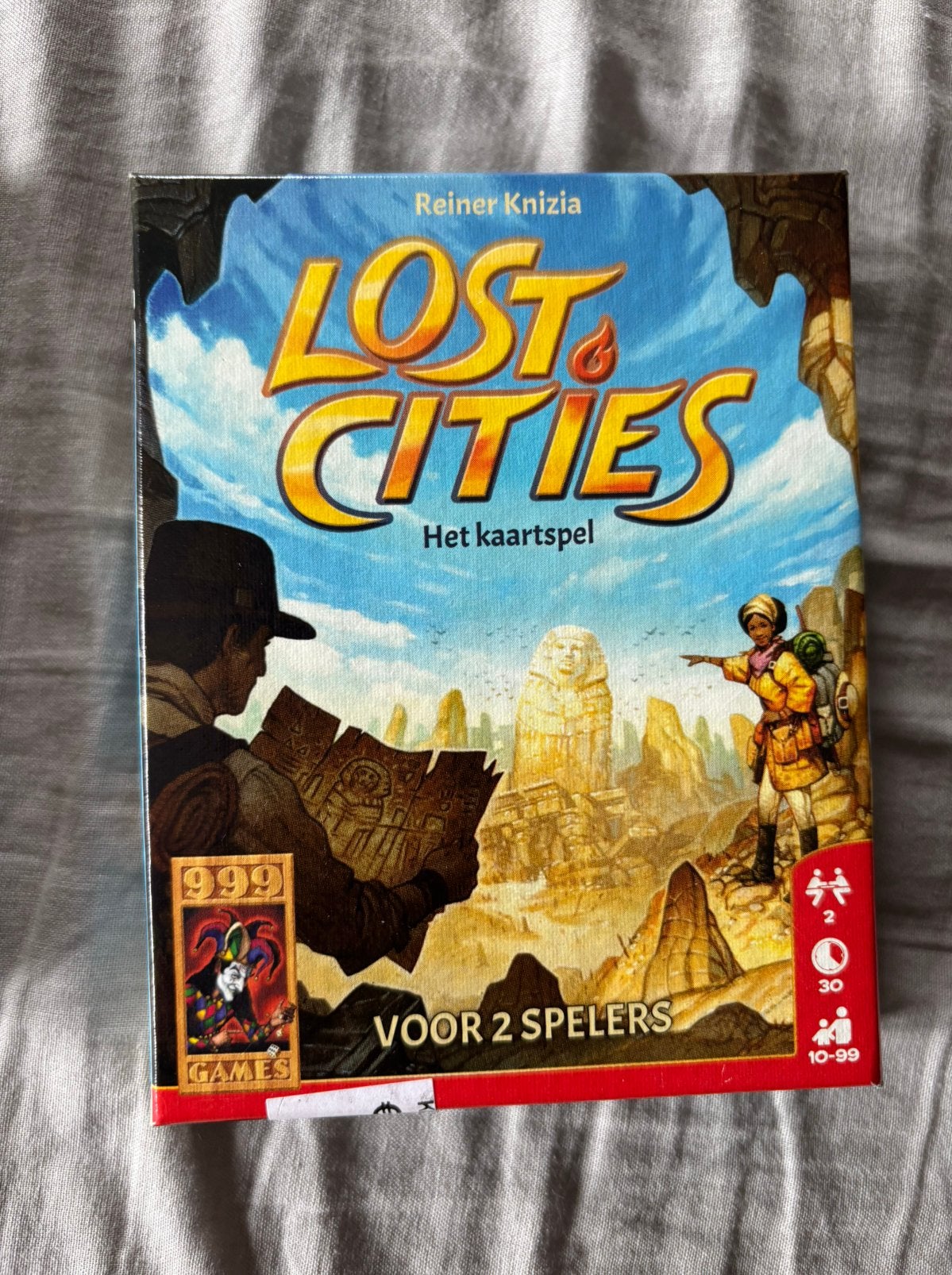 Lost cities het kaartspel 999games, Ophalen of Verzenden, Zo goed als nieuw