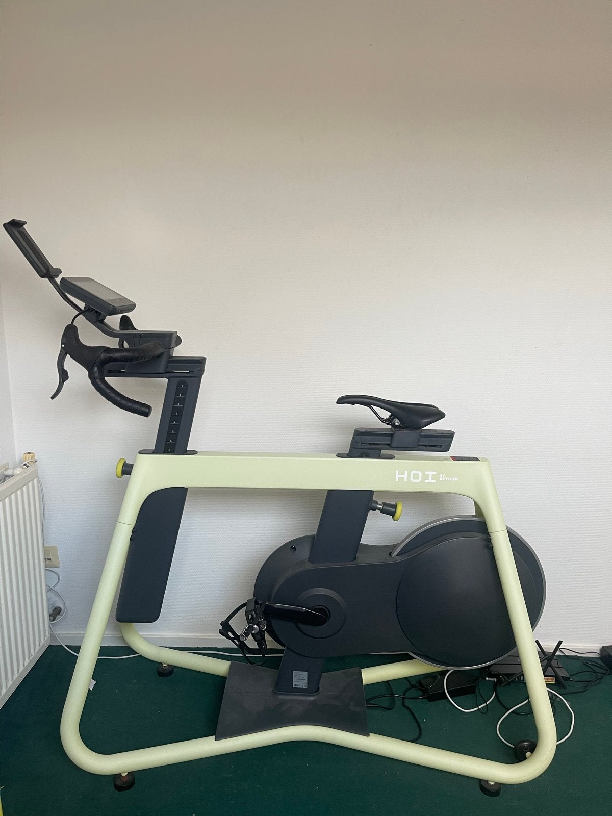Hoi by Kettler Spinningfiets met Android display, Ophalen, Spinningfiets, Zo goed als nieuw, Metaal