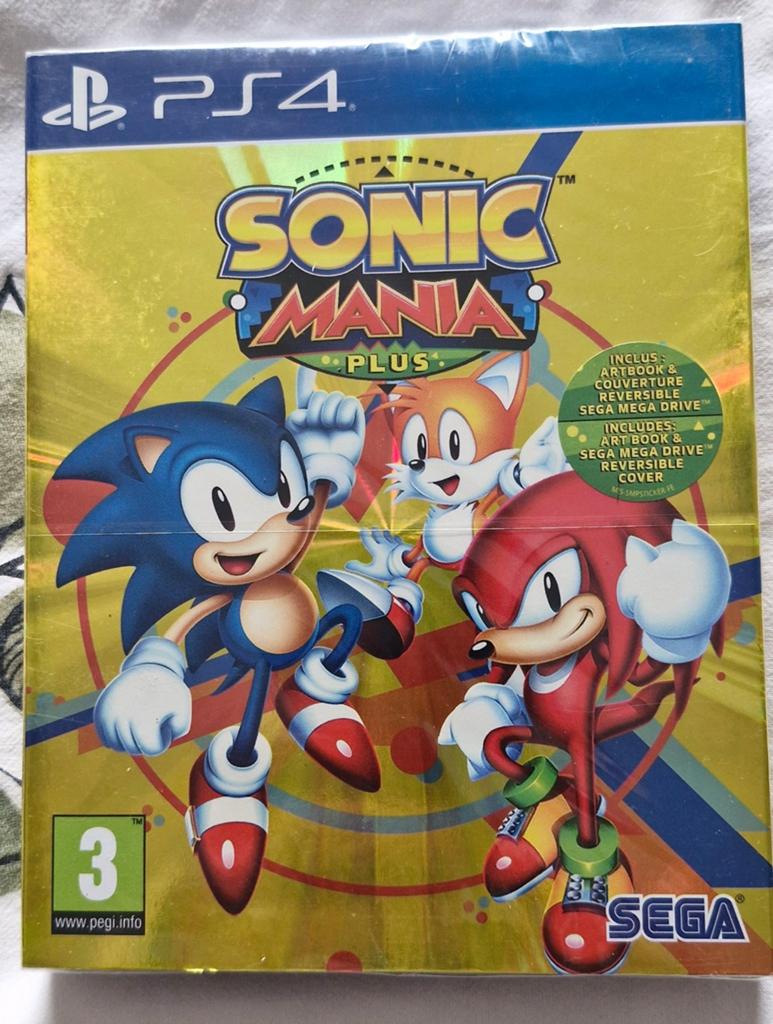 Sonic Mania Plus PS4 - Nieuw in gesealde verpakking, 1 speler, Ophalen of Verzenden, Zo goed als nieuw, Vanaf 3 jaar