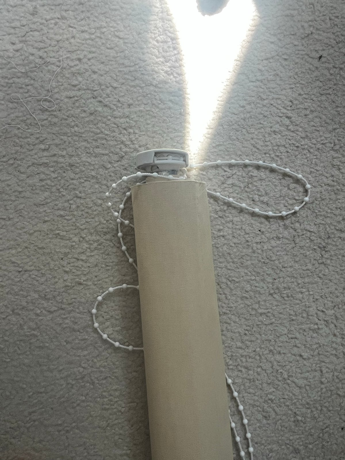 Rolgordijnen - Crème/Beige - Afmetingen: 2 m x2,10 (2 stuks), 200 cm of meer, Ophalen of Verzenden, Zo goed als nieuw, 200 cm of meer