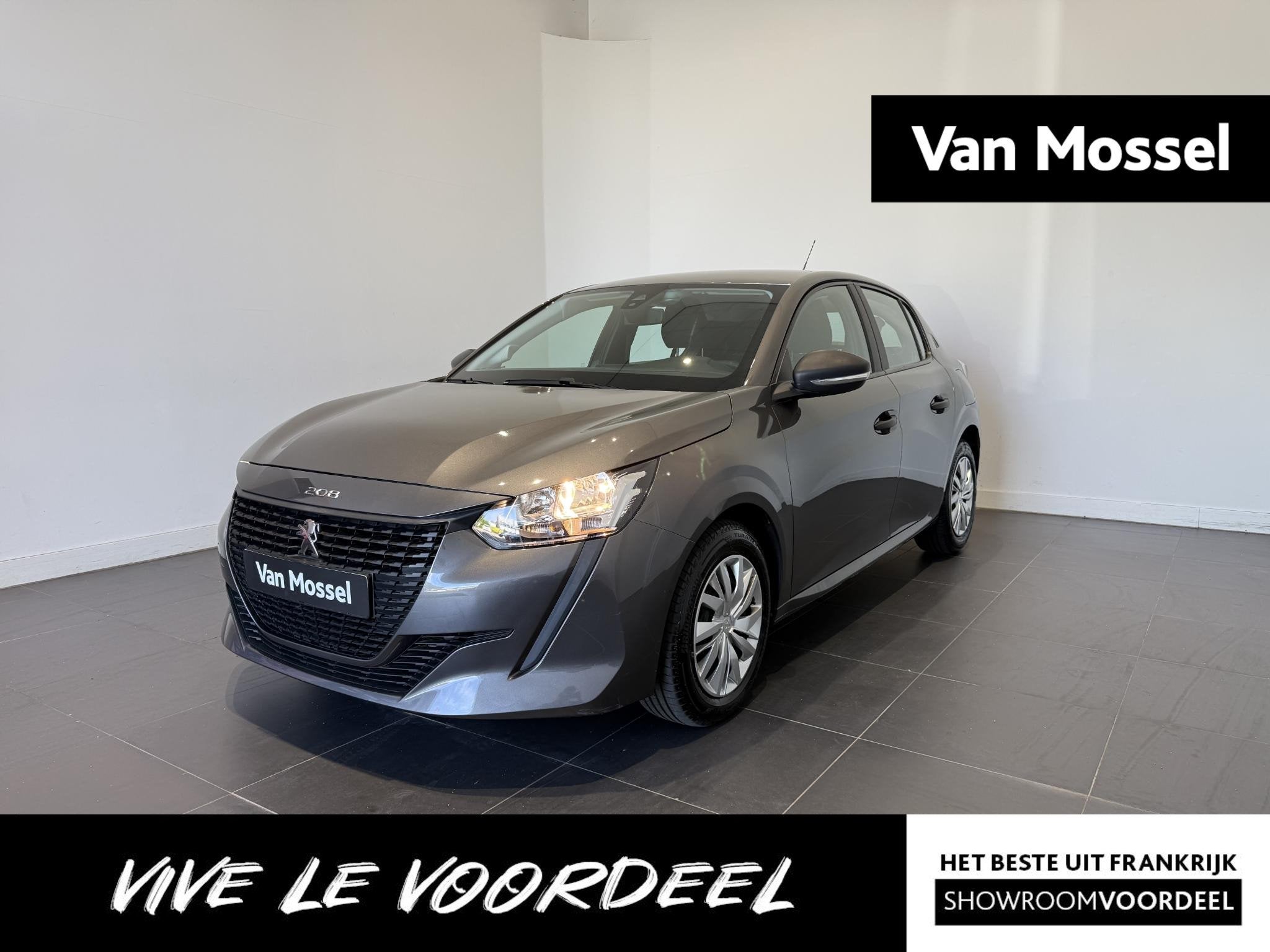 Peugeot 208 1.2 Like 75PK | CRUISE | AIRCO | BLUETOOTH | 50, Auto's, Voorwielaandrijving, 12 maanden, Stof, Euro 6