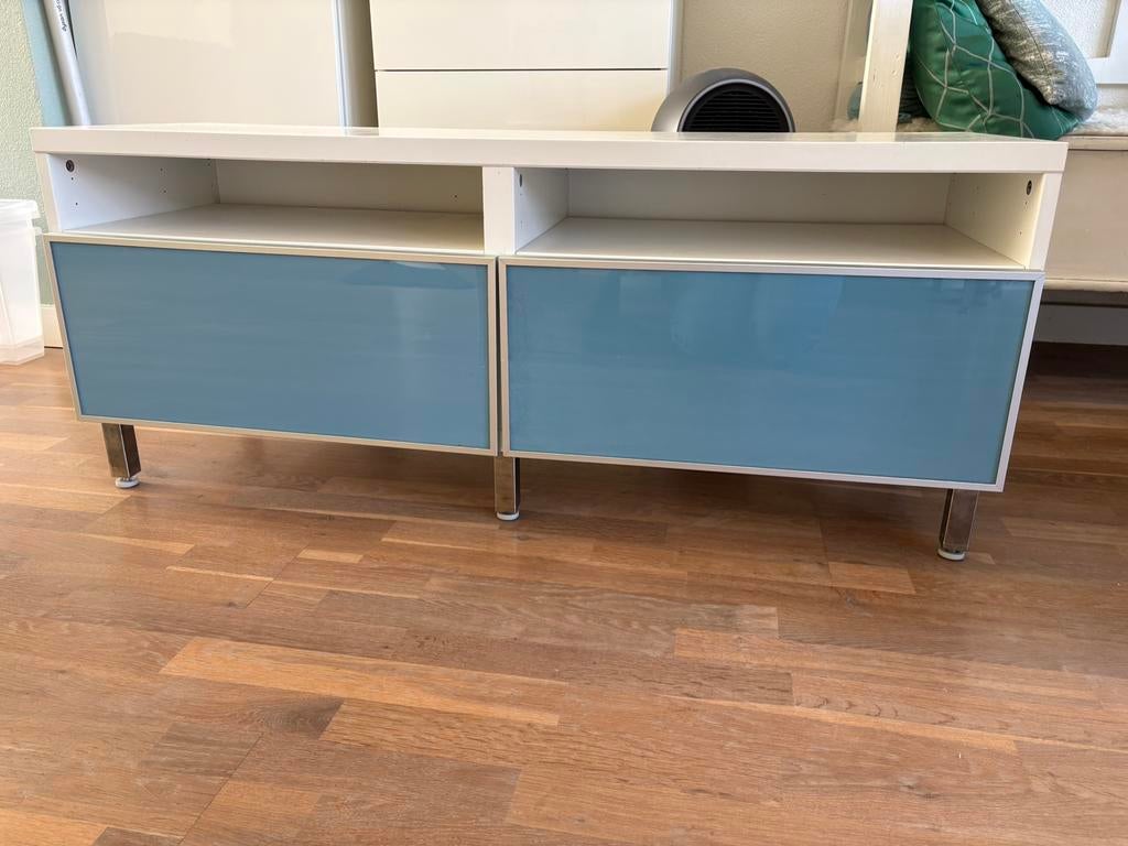 IKEA Besta (tv) kast, Ophalen, 100 tot 150 cm, Zo goed als nieuw, IKEA