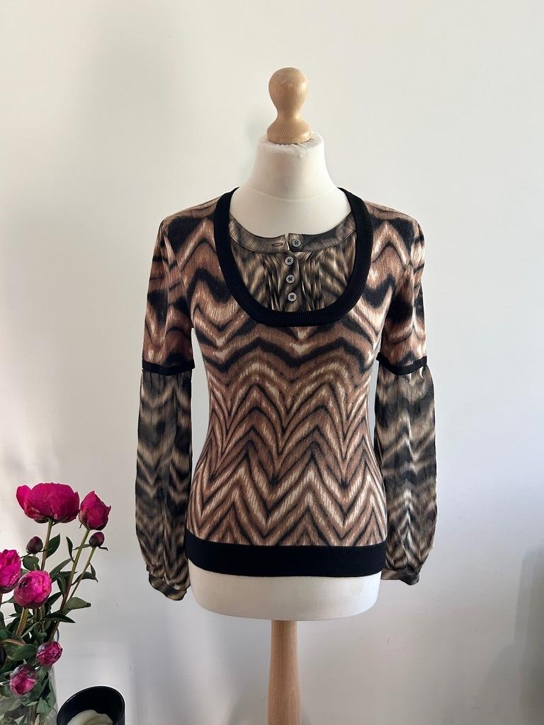 Karen Millen maat 2 M gave blouse trui 3289, Kleding | Dames, Maat 38/40 (M), Karen Millen, Karen Millen, Bruin