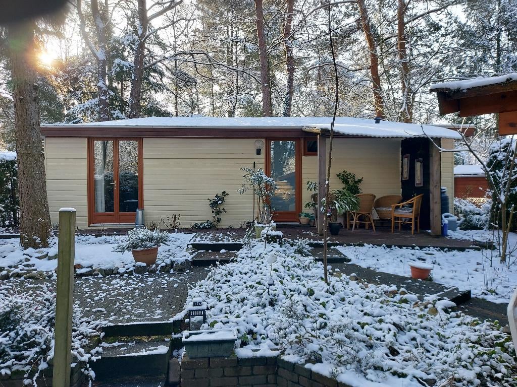 Te koop onderhoudsvrije chalet Veluwe glasvezel aanwezig., Tot en met 6