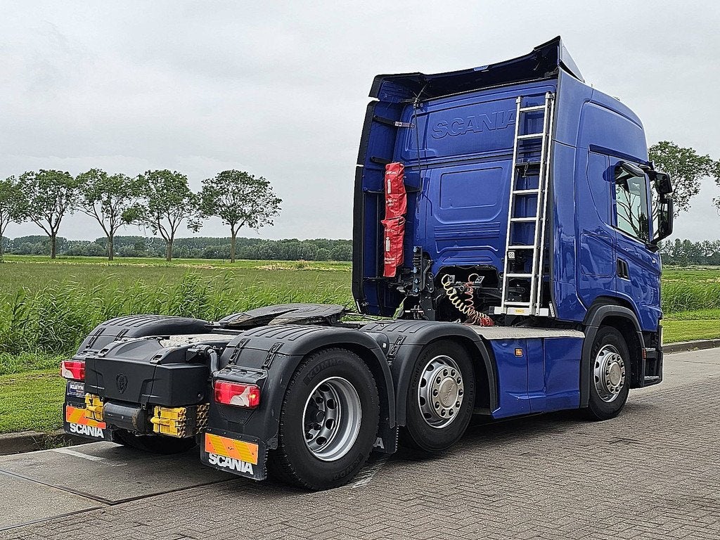 SCANIA G410 6x2/4na hl retarder, Automaat, Euro 6, Scania, Blauw