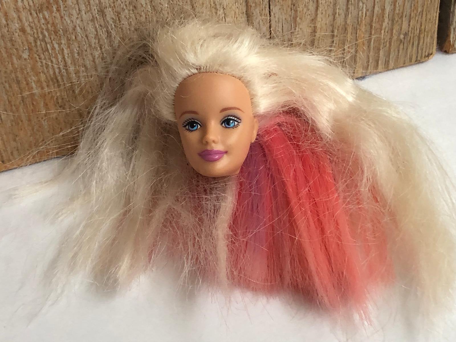 Poppen hoofd van Barbie, Ophalen of Verzenden, Gebruikt, Fashion Doll